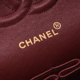 CHANEL シャネル マトラッセ チェーンショルダーバッグ 黒 ゴールド金具 レディース ラムスキン ショルダーバッグ ABランク 中古 銀蔵