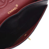 CHANEL シャネル マトラッセ チェーンショルダーバッグ 黒 ゴールド金具 レディース ラムスキン ショルダーバッグ ABランク 中古 銀蔵