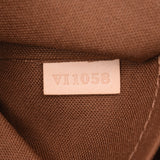 LOUIS VUITTTON路易威登单克巴勒莫PM2 WAY袋棕色M445女士手提包A等级二手银藏