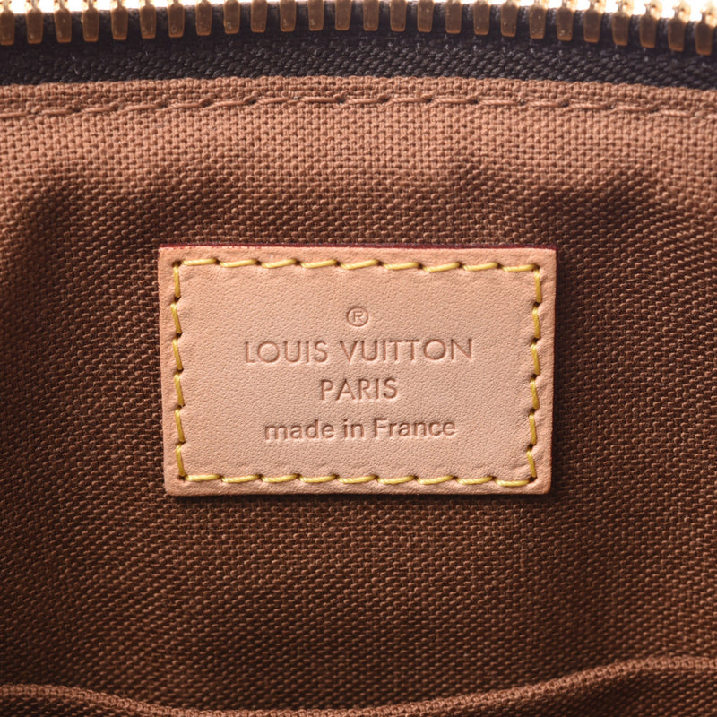 LOUIS VUITTTON路易威登单克巴勒莫PM2 WAY袋棕色M445女士手提包A等级二手银藏