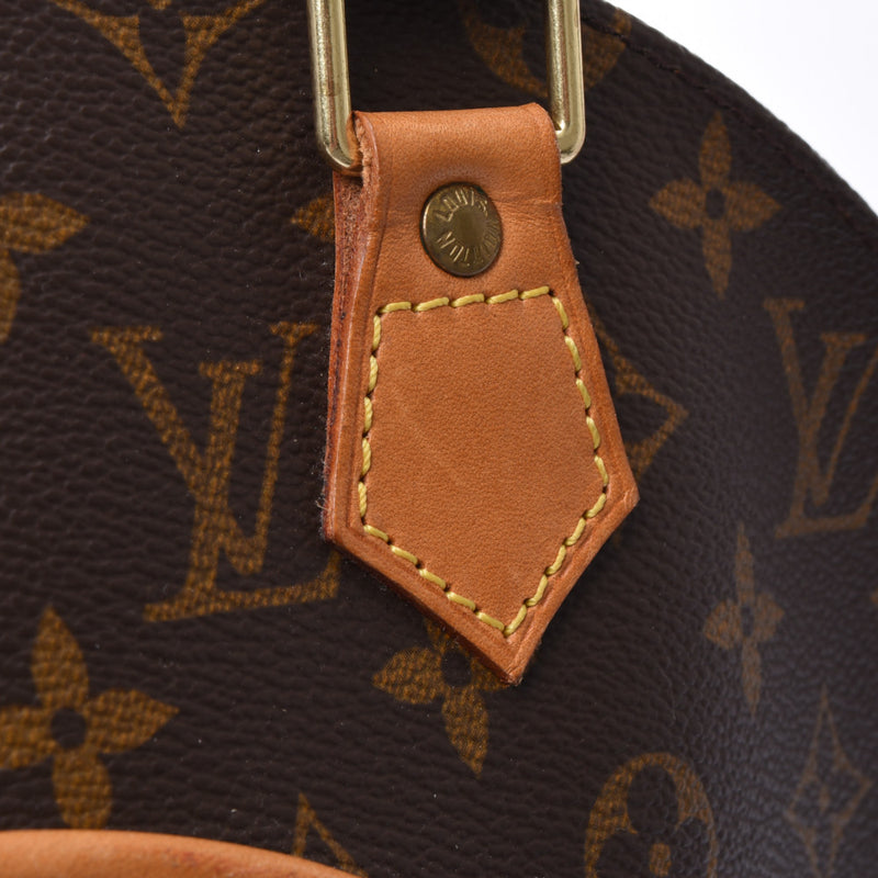 LOUIS VUITTON Louis Vuitton Monogram Ellipse MM Brown M51126 Ladies Monogram Canvas Handbag B Rank Used Ginzo