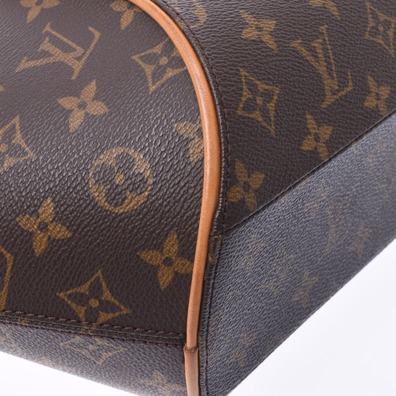 LOUIS VUITTON Louis Vuitton Monogram Ellipse MM Brown M51126 Ladies Monogram Canvas Handbag B Rank Used Ginzo