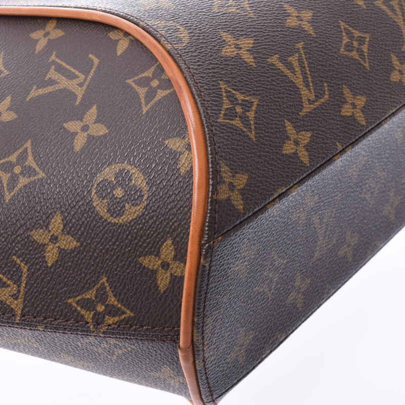 LOUIS VUITTON Louis Vuitton Monogram Ellipse MM Brown M51126 Ladies Monogram Canvas Handbag B Rank Used Ginzo