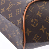 LOUIS VUITTON Louis Vuitton Monogram Ellipse MM Brown M51126 Ladies Monogram Canvas Handbag B Rank Used Ginzo