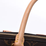 路易威登路易威登会标薄纱毫米2way袋棕色M48814妇女的手袋B等级使用银