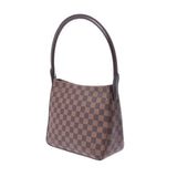 LOUIS VUITTON ルイヴィトンダミエルーピング MM SP order brown N51157 lady Mie Suda canvas one shoulder bag A rank used silver storehouse
