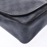 Louis Vuitton Damita grabbed Daniel mm black / Gree N58029 Mens Damier graffiti canvas leather shoulder bag B