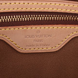 LOUIS VUITTON Louis Vuitton monogram Trotter Brown M51240 women's shoulder bag AB rank used silver