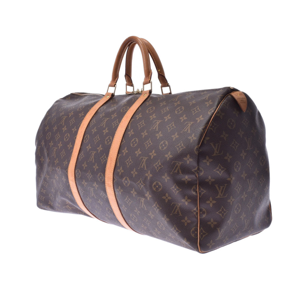 LOUIS VUITTON ルイヴィトン モノグラム キーポル55 ブラウン M41424 ユニセックス ボストンバッグ Bランク 中古 - 通販国産