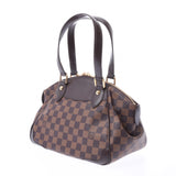 LOUIS VUITTON ルイヴィトンダミエヴェローナ PM brown N41117 Lady's handbag newly used goods silver storehouse