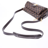 LOUIS VUITTON Louis Vuitton Damier Ravello GM Brown N60006 Unisex Shoulder Bag AB Rank Used Ginzo