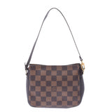 LOUIS VUITTON Louis Vuitton Damier Truth Make Up Brown N51982 Women's Accessories Pouch AB Rank Used Ginzo