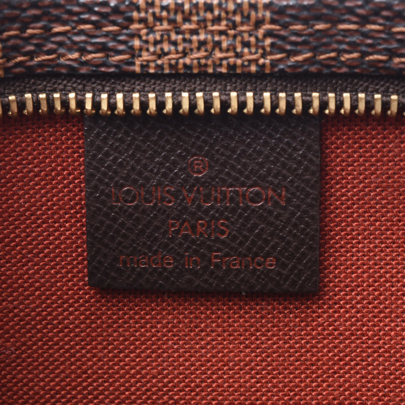 LOUIS VUITTON Louis Vuitton Damier Truth Make Up Brown N51982 Women's Accessories Pouch AB Rank Used Ginzo