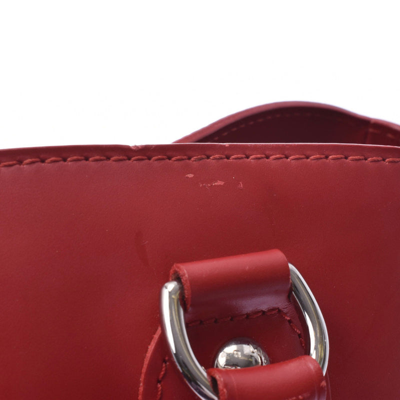 LOUIS VUITTON PASSY EPI RED LEATHER BAG, with smooth leather trim