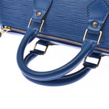 LOUIS VUITTON Louis Vuitton Epi Speedy 25 Blue M43015 Ladies Epi Leather Handbag B Rank Used Ginzo