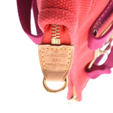 LOUIS VUITTON Louis Vuitton Antigua Cover MM Red M40034 Ladies Cotton Canvas Handbag AB Rank Used Ginzo