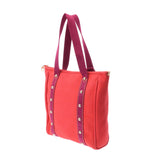 LOUIS VUITTON Louis Vuitton Antigua Cover MM Red M40034 Ladies Cotton Canvas Handbag AB Rank Used Ginzo