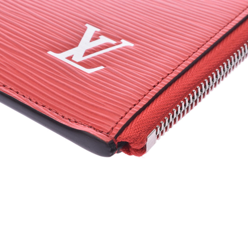 路易·威登（Louis Vuitton）路易威登Epi Pochette Jules GM文件盒Supreme协作红色/白色M67722男士离合器袋A Rank Used Ginzo
