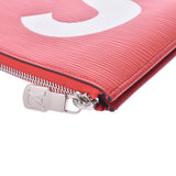路易·威登（Louis Vuitton）路易威登Epi Pochette Jules GM文件盒Supreme协作红色/白色M67722男士离合器袋A Rank Used Ginzo