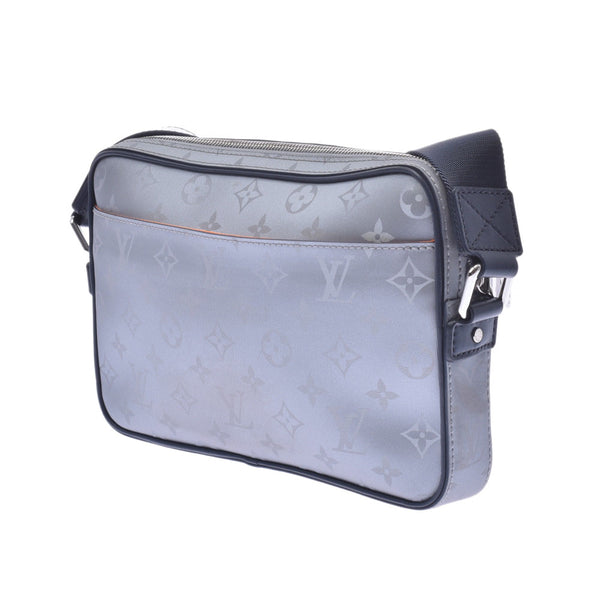 LOUIS VUITTON Louis Vuitton Monogram Satellite Alpha Messenger Silver M41169 Unisex Shoulder Bag A Rank Used Ginzo
