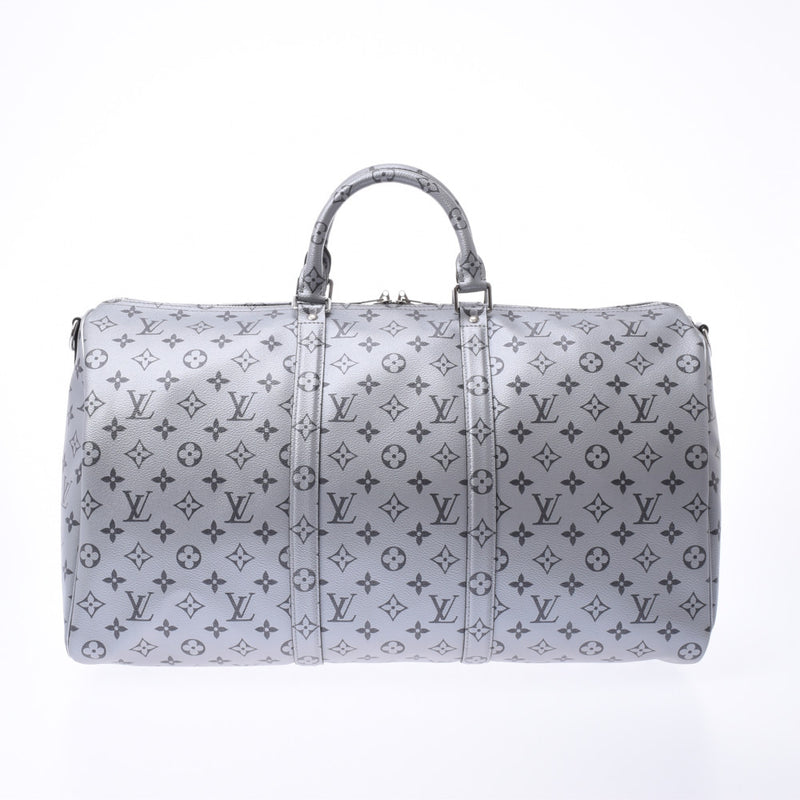 LOUIS VUITTON Louis Vuitton Monogram Keeperband Lierre 50 Spring/Summer 2018 Limited Silver M43848 Unisex Boston Bag A Rank Used Ginzo