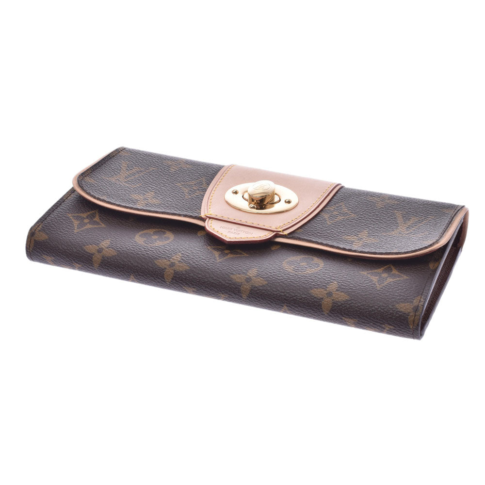 ルイヴィトンポルトフォイユ ボエシ 14145 ブラウン レディース 長財布 M63220 LOUIS VUITTON 中古 – 銀蔵オンライン