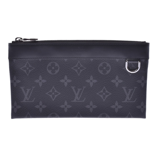 Louis Vuitton Monogram eclipse pochette discovery black m44323 Mens clutch bag