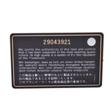 CHANEL Mattrasse small camera case black gold metal fittings ladies caviar skin shoulder bag Shindo used Ginzo