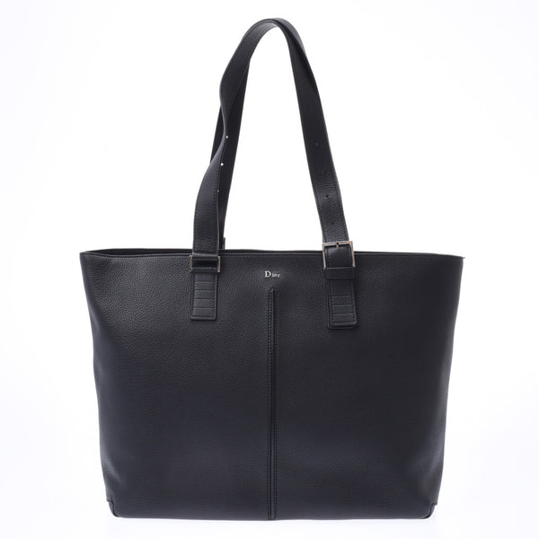 Christian Dior Christian Dior Black Ladies Calf Tote Bag A Rank Used Ginzo