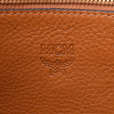 MCM EMM cognac Unisex calf Tote Bag