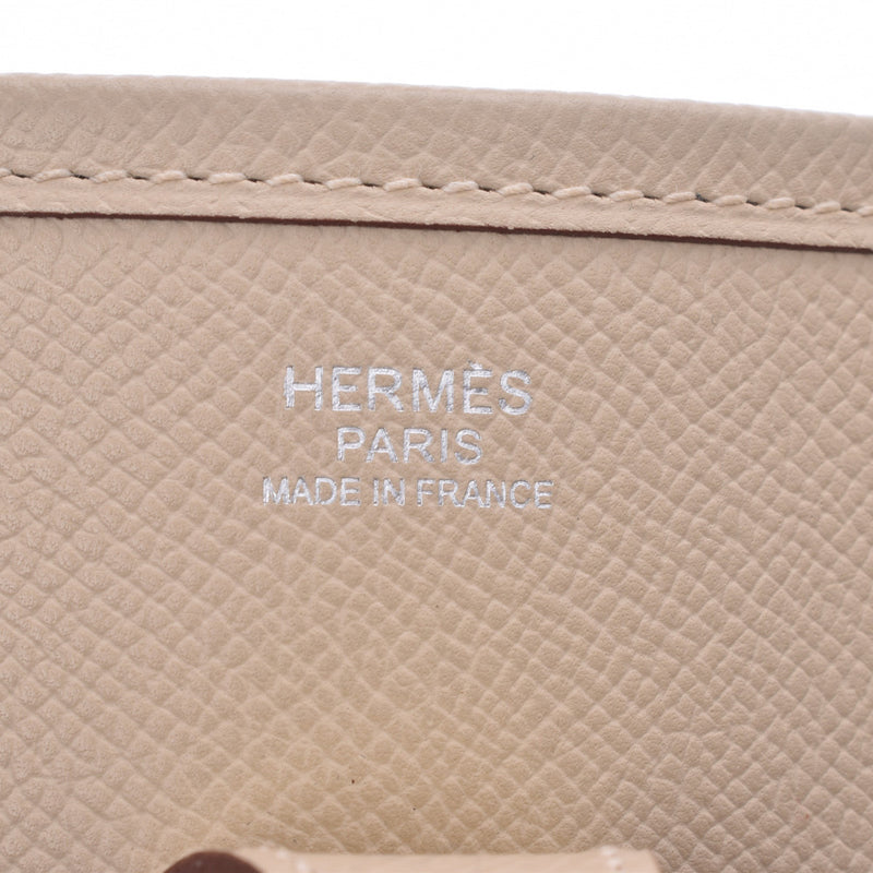 HERMES Hermes Evelyn 3 GM Purshman Silver Golden Inscription(大约2009年)Unisex Trillon Clement Shoulder Bag AB Rank使用银仓库