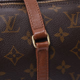 LOUIS VUITTON Ruivison Monogram, GM, and GM, old brown M51385, Ladies, canvas, handbag, B-rank, used silver storehouse.