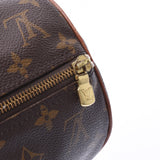 LOUIS VUITTON Ruivison Monogram, GM, and GM, old brown M51385, Ladies, canvas, handbag, B-rank, used silver storehouse.