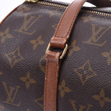 LOUIS VUITTON Ruivison Monogram, GM, and GM, old brown M51385, Ladies, canvas, handbag, B-rank, used silver storehouse.