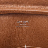 HERMES エルメス プリュム 28 ゴールド シルバー金具 C刻印(2018年頃)  レディース エヴァーカラー ハンドバッグ Aランク 中古 銀蔵