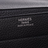 HERMES Sack Adepeche 38公文包黑色/棕色钯金属配件T刻印（大约2015年）男士多哥商务包A级二手Ginzo