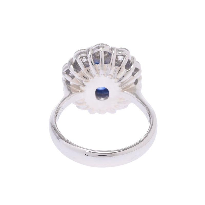 Other non-heat sapphires 2.32ct Diamond 1.688ct 12 Ladies Pt900 Platinum Ringling Ring A Rank: A Rank Used Ginzō
