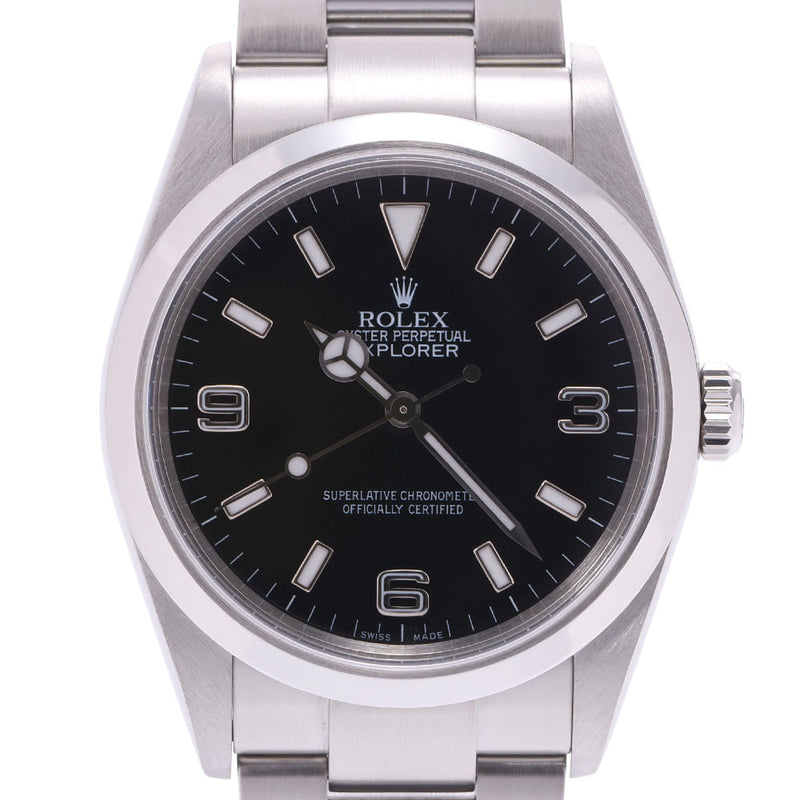 ROLEX ロレックス エクスプローラー1 114270 メンズ SS 腕時計 自動巻き 黒文字盤 Aランク 中古 銀蔵