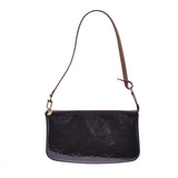 LOUIS VUITTON ルイヴィトンヴェルニアマラント M91576 Lady's accessories porch AB rank used silver storehouse