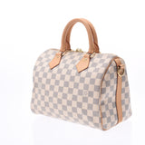 Louis Vuitton Damier azure speedy 25 band LIX 2WAY white n41000 Unisex handbag B