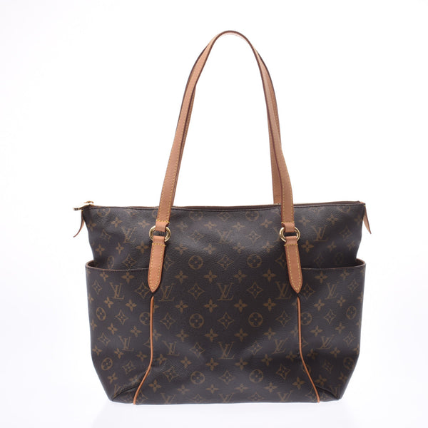 LOUIS VUITTON ルイヴィトン モノグラム トータリーMM 旧型 ブラウン M56689 ユニセックス トートバッグ Bランク 中古 銀蔵