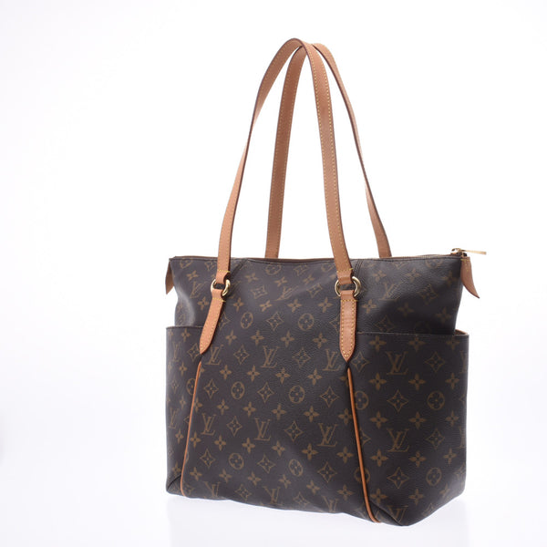 LOUIS VUITTON ルイヴィトン モノグラム トータリーMM 旧型 ブラウン M56689 ユニセックス トートバッグ Bランク 中古 銀蔵