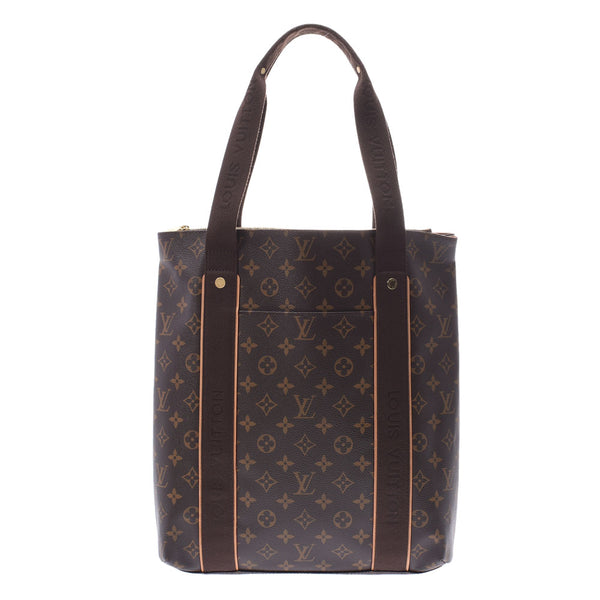 LOUIS VUITTON ルイヴィトン モノグラム カバボブール ブラウン M53013 ユニセックス トートバッグ Aランク 中古 銀蔵