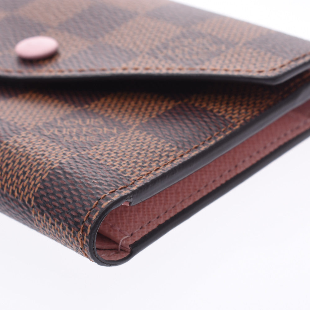 ルイヴィトンポルトフォイユヴィクトリーヌ 14137 ローズバレリーヌ