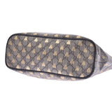 GUCCI Gucci GG Supreme 2WAY Bag Bee Print Beige/Black 473887 Ladies PVC Tote Bag A Rank Used Ginzo