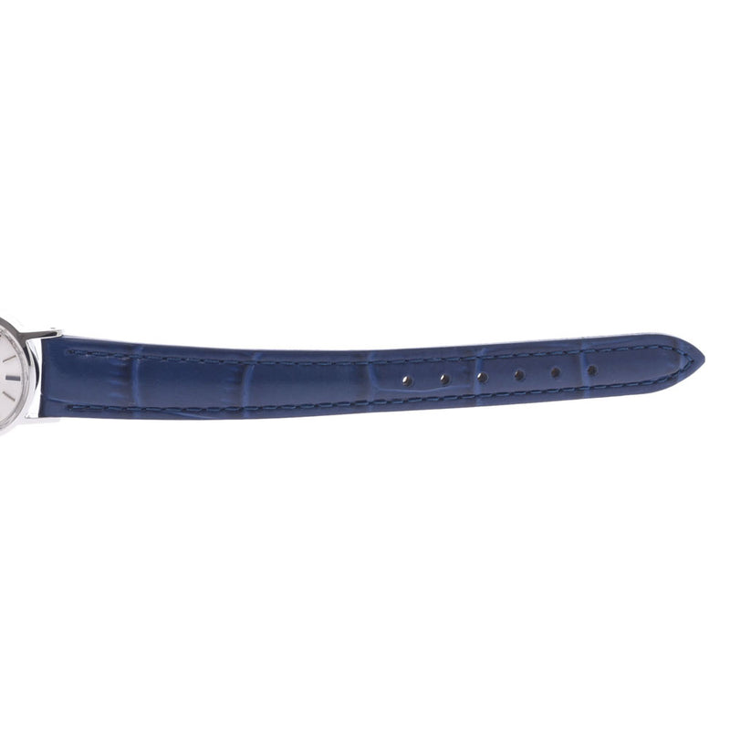 ROLEX ロレックス プレジション アンティーク 2653 レディース SS/革 腕時計 手巻き シルバー文字盤 ABランク 中古 銀蔵