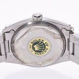 ROLEX Rolex Oyster Date Precision 6466 Boys SS watch Manual winding Black Dial A rank Used Ginzo