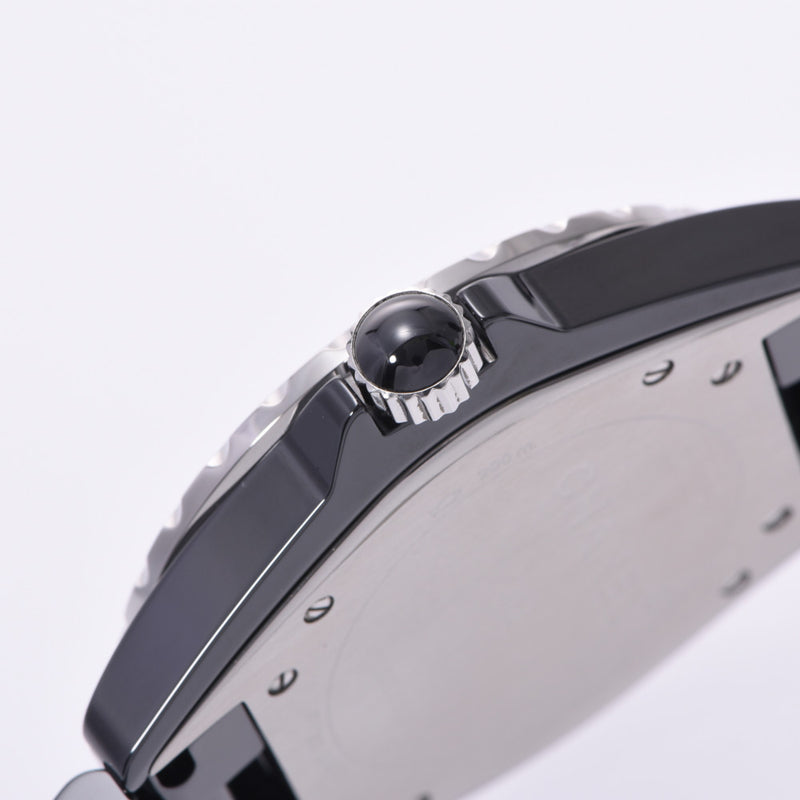 CHANEL シャネル J12 42mm H2980 メンズ 黒セラミック/SS 腕時計 自動巻き 黒文字盤 Aランク 中古 銀蔵