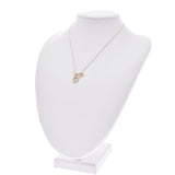 HARRY WINSTON Harry Winston Lily cluster Lady's K18YG/ diamond necklace A rank used silver storehouse