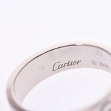 CARTIER love ring #55 No. 14 unisex K18WG ring/ring A rank used Ginzo
